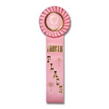 11" Stock Rosettes/Trophy Cup On Medallion - 4TH PLACE